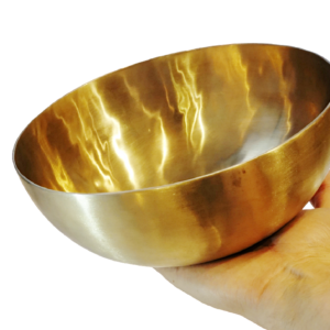 Тибетская Поющая Чаша кованая, Соль 102 Гц, арт. 024